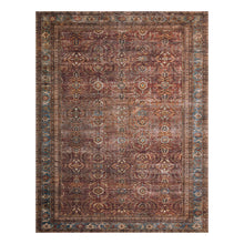 Load image into Gallery viewer, Layla 7’6&quot; x 9’6&quot; Rug Brick/Blue
