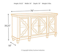 Load image into Gallery viewer, Fossil Ridge Accent Cabinet
