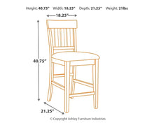 Load image into Gallery viewer, Ralene Upholstered Barstool (2/CN)
