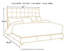 Load image into Gallery viewer, Dolante  Upholstered Bed
