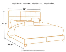 Load image into Gallery viewer, Dolante King Upholstered Bed
