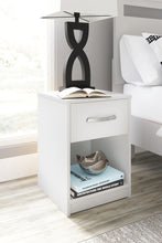 Load image into Gallery viewer, Flannia One Drawer Night Stand
