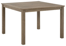 Load image into Gallery viewer, Aria Plains Square Dining Table w/UMB OPT
