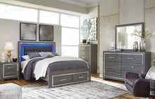 Load image into Gallery viewer, Lodanna  Panel Bed With 2 Storage Drawers
