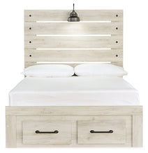 Load image into Gallery viewer, Cambeck  Panel Bed With 2 Storage Drawers
