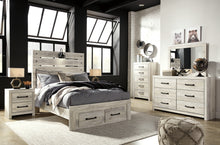 Load image into Gallery viewer, Cambeck  Panel Bed With 2 Storage Drawers
