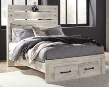 Load image into Gallery viewer, Cambeck  Panel Bed With 2 Storage Drawers
