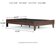 Load image into Gallery viewer, Calverson  Platform Bed
