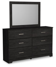 Load image into Gallery viewer, Belachime Dresser and Mirror
