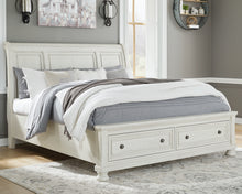 Load image into Gallery viewer, Robbinsdale  Sleigh Bed With Storage
