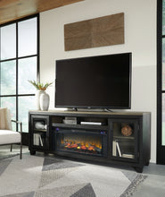 Load image into Gallery viewer, Foyland 83&quot; TV Stand with Electric Fireplace
