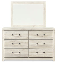 Load image into Gallery viewer, Cambeck  Panel Headboard With Mirrored Dresser, Chest And 2 Nightstands
