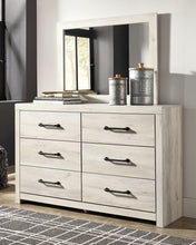 Load image into Gallery viewer, Cambeck  Panel Headboard With Mirrored Dresser, Chest And 2 Nightstands
