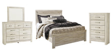 Load image into Gallery viewer, Bellaby  Panel Bed With Mirrored Dresser And Chest
