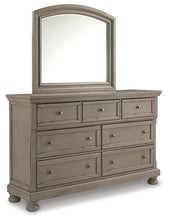 Load image into Gallery viewer, Lettner California King Sleigh Bed with Mirrored Dresser
