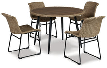 Load image into Gallery viewer, Amaris Outdoor Dining Table and 4 Chairs
