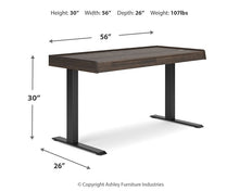 Load image into Gallery viewer, Zendex Adjustable Height Desk
