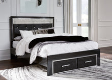 Load image into Gallery viewer, Kaydell  Upholstered Panel Storage Bed
