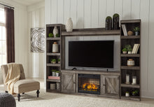 Load image into Gallery viewer, Wynnlow 4-Piece Entertainment Center with Electric Fireplace
