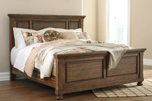 Load image into Gallery viewer, Flynnter  Panel Bed With Mirrored Dresser And Chest
