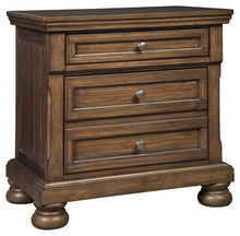 Load image into Gallery viewer, Flynnter  Sleigh Bed With 2 Storage Drawers With Mirrored Dresser, Chest And Nightstand
