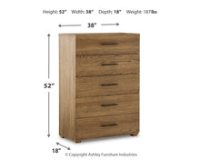 Load image into Gallery viewer, Dakmore Five Drawer Chest
