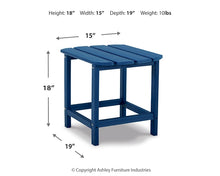 Load image into Gallery viewer, Sundown Treasure Rectangular End Table
