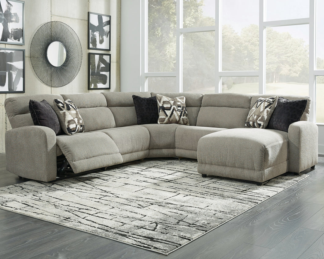 Colleyville 5-Piece Power Reclining Sectional with Chaise