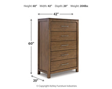 Load image into Gallery viewer, Cabalynn Five Drawer Chest
