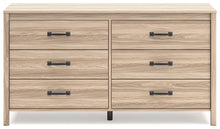 Load image into Gallery viewer, Battelle Six Drawer Dresser
