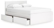 Load image into Gallery viewer, Onita  Panel Platform Bed With 1 Side Storage
