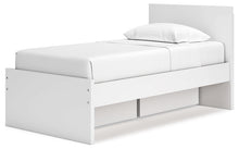 Load image into Gallery viewer, Onita  Panel Platform Bed With 1 Side Storage
