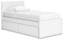 Load image into Gallery viewer, Onita  Panel Platform Bed With 1 Side Storage
