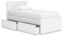 Load image into Gallery viewer, Onita  Panel Platform Bed With 1 Side Storage
