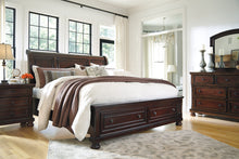 Load image into Gallery viewer, Robbinsdale  Sleigh Bed With Storage
