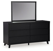 Load image into Gallery viewer, Danziar King Panel Bed with Mirrored Dresser and 2 Nightstands
