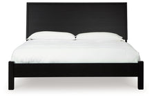 Load image into Gallery viewer, Danziar King Panel Bed with Mirrored Dresser and 2 Nightstands
