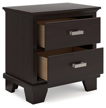 Load image into Gallery viewer, Covetown Twin Panel Bed with Mirrored Dresser, Chest and 2 Nightstands
