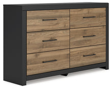 Load image into Gallery viewer, Vertani Queen Panel Bed with Dresser and 2 Nightstands
