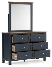 Load image into Gallery viewer, Landocken Full Panel Bed with Mirrored Dresser, Chest and Nightstand
