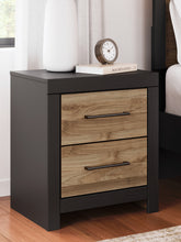 Load image into Gallery viewer, Vertani Full Panel Bed with Mirrored Dresser, Chest and Nightstand
