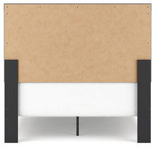 Load image into Gallery viewer, Vertani Full Panel Bed with Mirrored Dresser and 2 Nightstands
