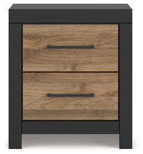 Load image into Gallery viewer, Vertani Full Panel Bed with Mirrored Dresser and 2 Nightstands
