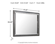 Load image into Gallery viewer, Lodanna Bedroom Mirror
