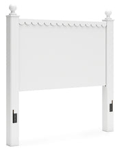 Load image into Gallery viewer, Mollviney Full Panel Headboard with Mirrored Dresser
