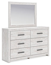 Load image into Gallery viewer, Cayboni Full Panel Bed with Mirrored Dresser, Chest and 2 Nightstands
