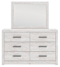 Load image into Gallery viewer, Cayboni Full Panel Bed with Mirrored Dresser, Chest and 2 Nightstands
