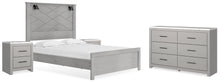 Load image into Gallery viewer, Cottonburg Queen Panel Bed with Dresser and 2 Nightstands
