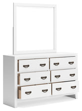 Load image into Gallery viewer, Binterglen Twin Panel Bed with Mirrored Dresser and 2 Nightstands
