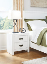 Load image into Gallery viewer, Binterglen Twin Panel Bed with Nightstand
